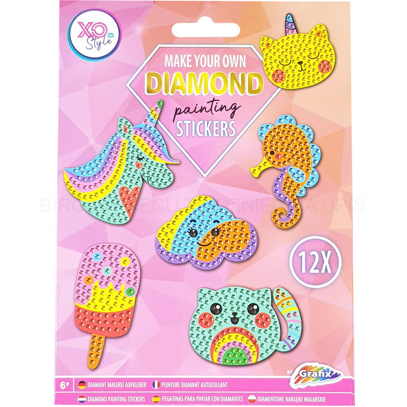 Make your own diamond painting stickers