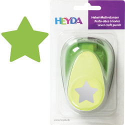 Craft Punch Star 3.5cm.6.5cm, Heyda