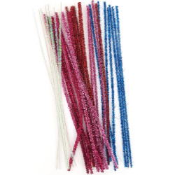 Pipe Cleaners Glitter 35pcs., Creative Craft