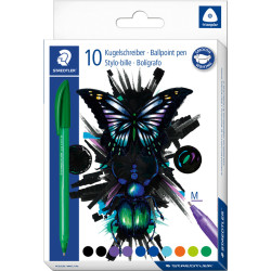 Lodīšu pildspalvas Cool & Cute M 10gab., Staedtler