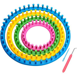 Round Knitting Loom Set 6pcs.