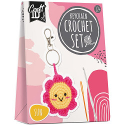 Keychain Crochet Set Sun, Creative Craft