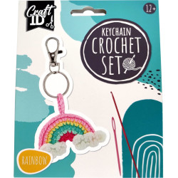 Keychain Crochet Set Rainbow, Creative Craft