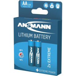 Baterijas Extreme Lithium AA 1.5V 2gab., Ansmann, Ansmann