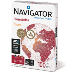 Biroja papīrs Navigator Presentation A3 100g/m² 500lp., Soporcel